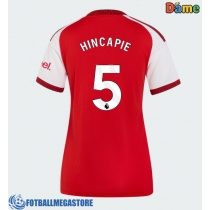 Fotballdrakt Dame Arsenal Piero Hincapie #5 Hjemmedrakt 2026-27 Kortermet